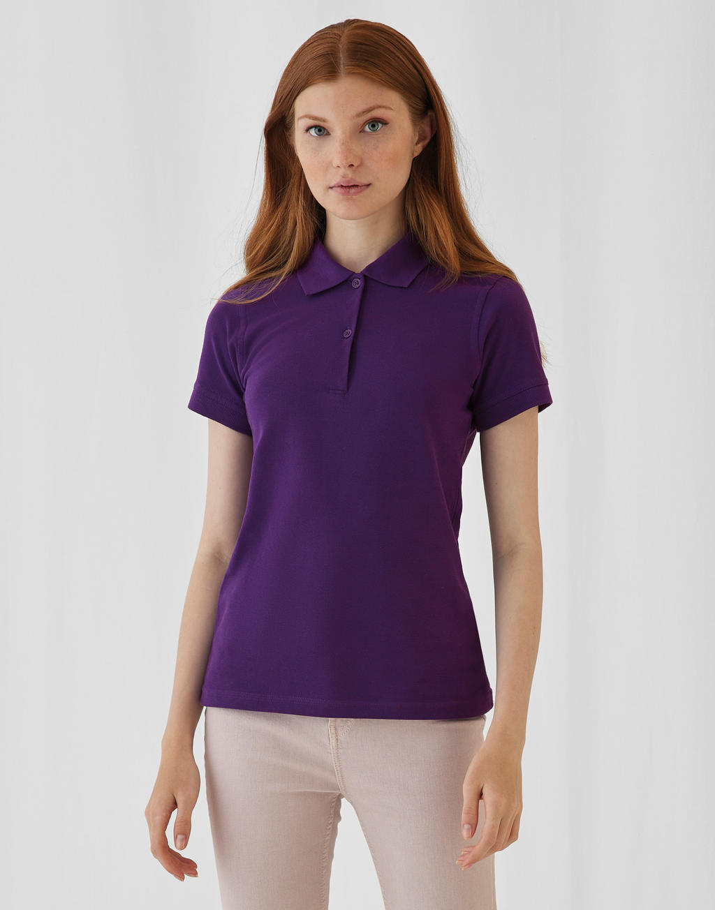  Safran Pure/women Polo  in Farbe White