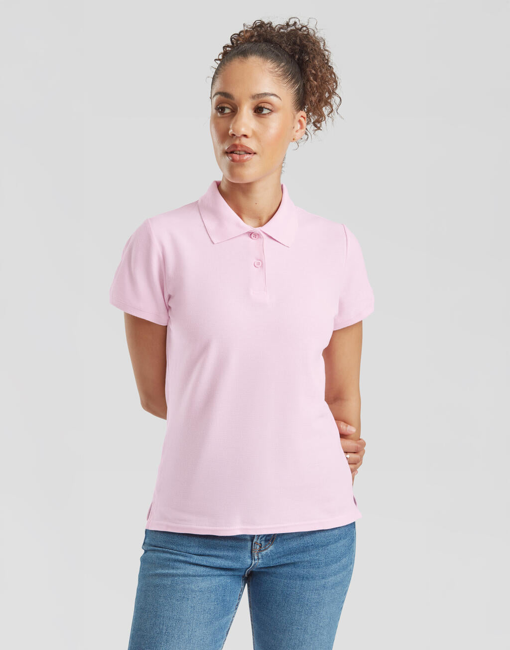 Ladies' Premium Polo in Farbe White