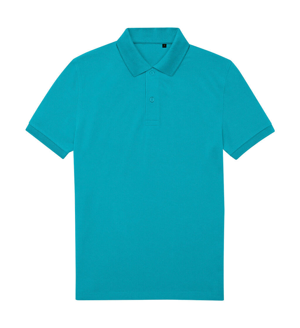 My Eco Polo 65/35 in Farbe Pop Turquoise