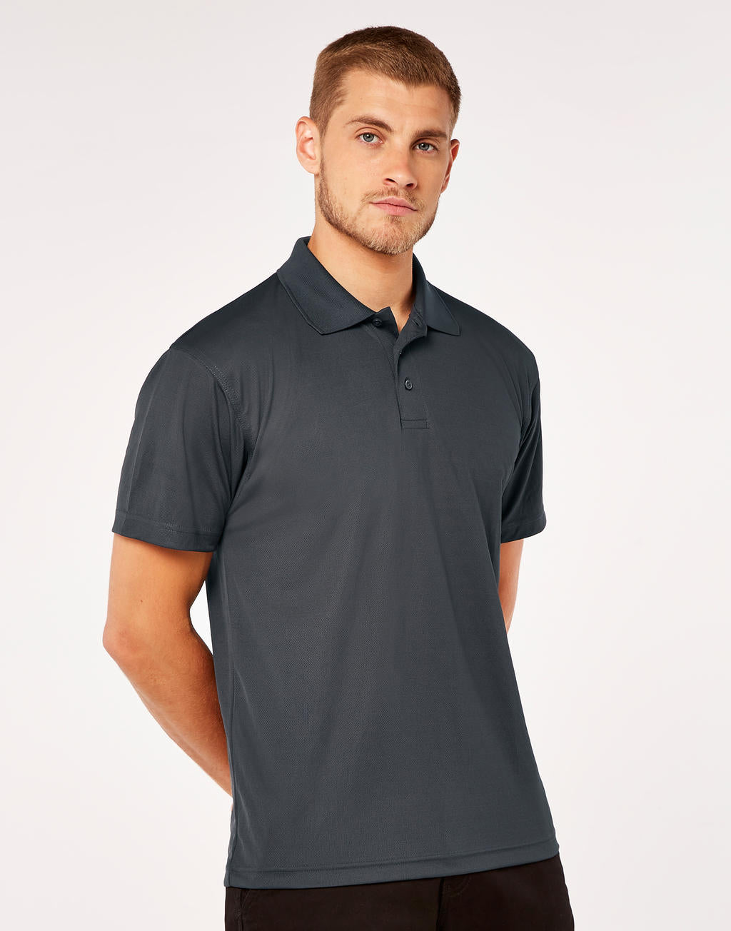 Regular Fit Cooltex® Plus Micro Mesh Polo in Farbe White