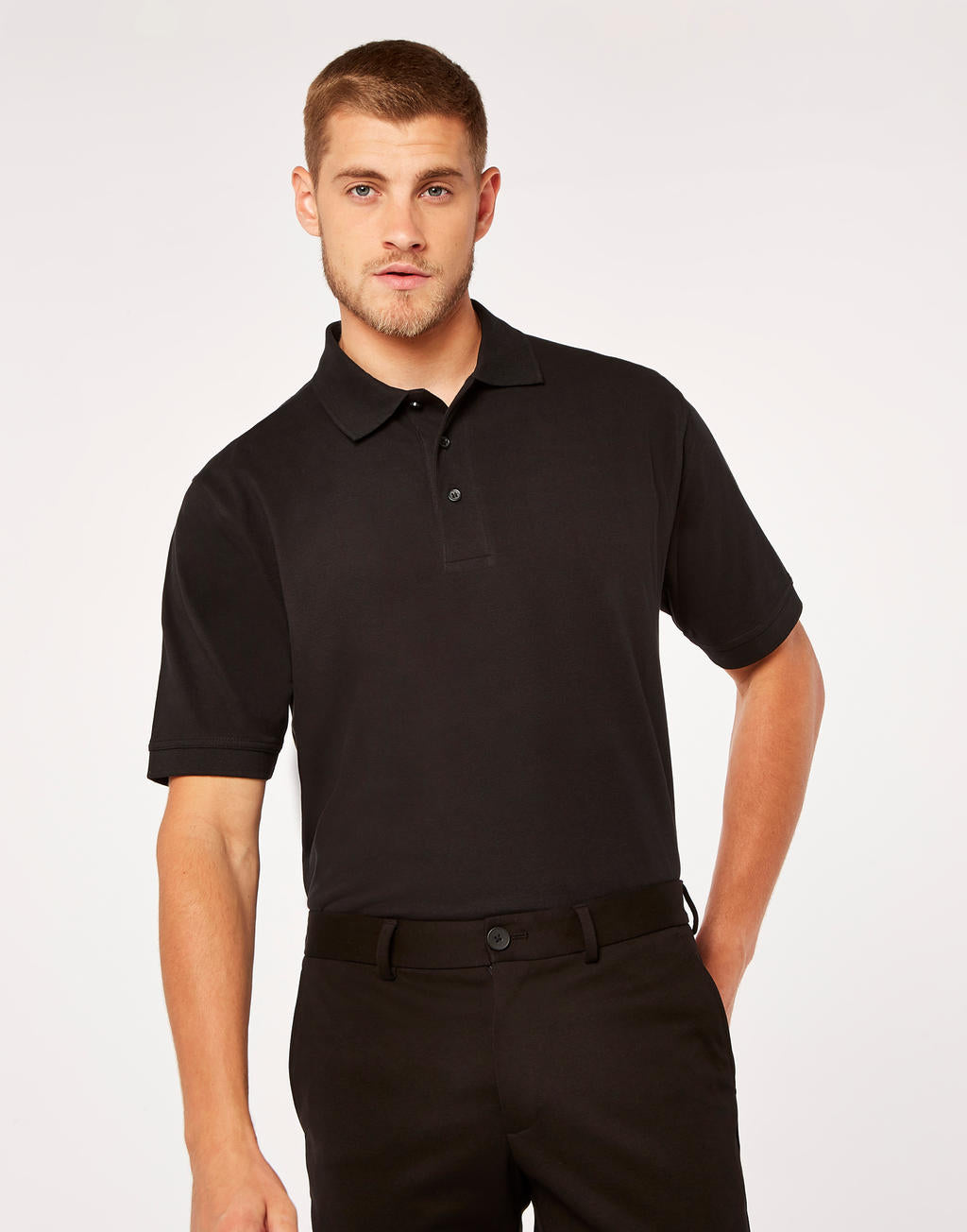  Classic Fit Cotton Klassic Superwash® 60° Polo in Farbe White