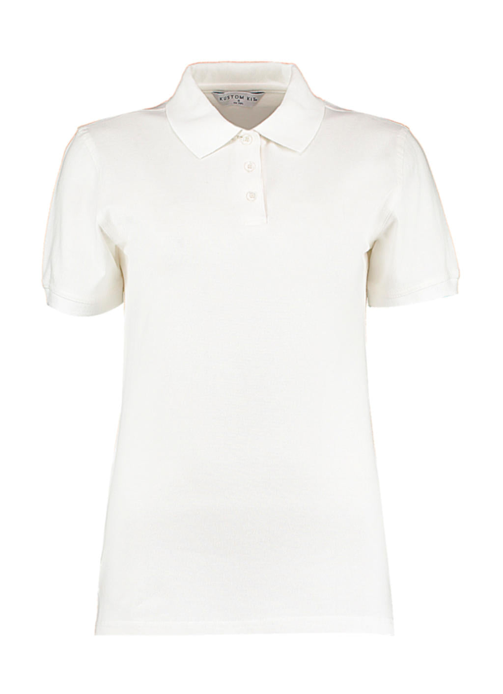  Women's Regular Fit Kate Comfortec® Polo in Farbe White