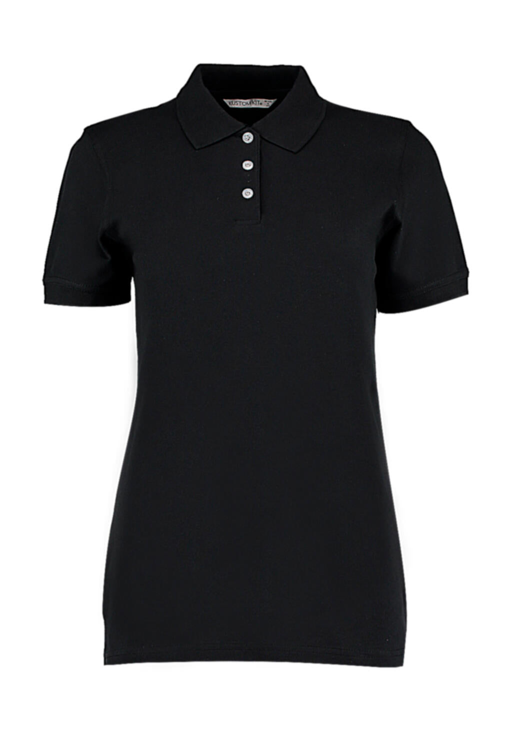  Women's Regular Fit Kate Comfortec® Polo in Farbe Black
