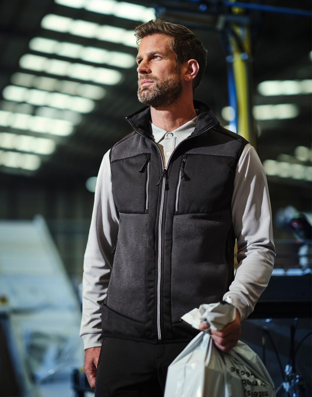 E-Volve Stretch Hybrid Midlayer Bodywarmer - ShirtStore
