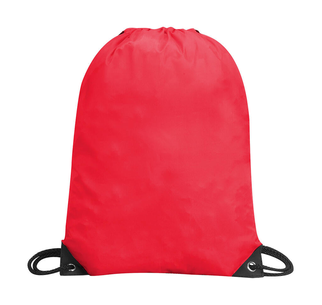 Stafford Drawstring Tote in Farbe Red