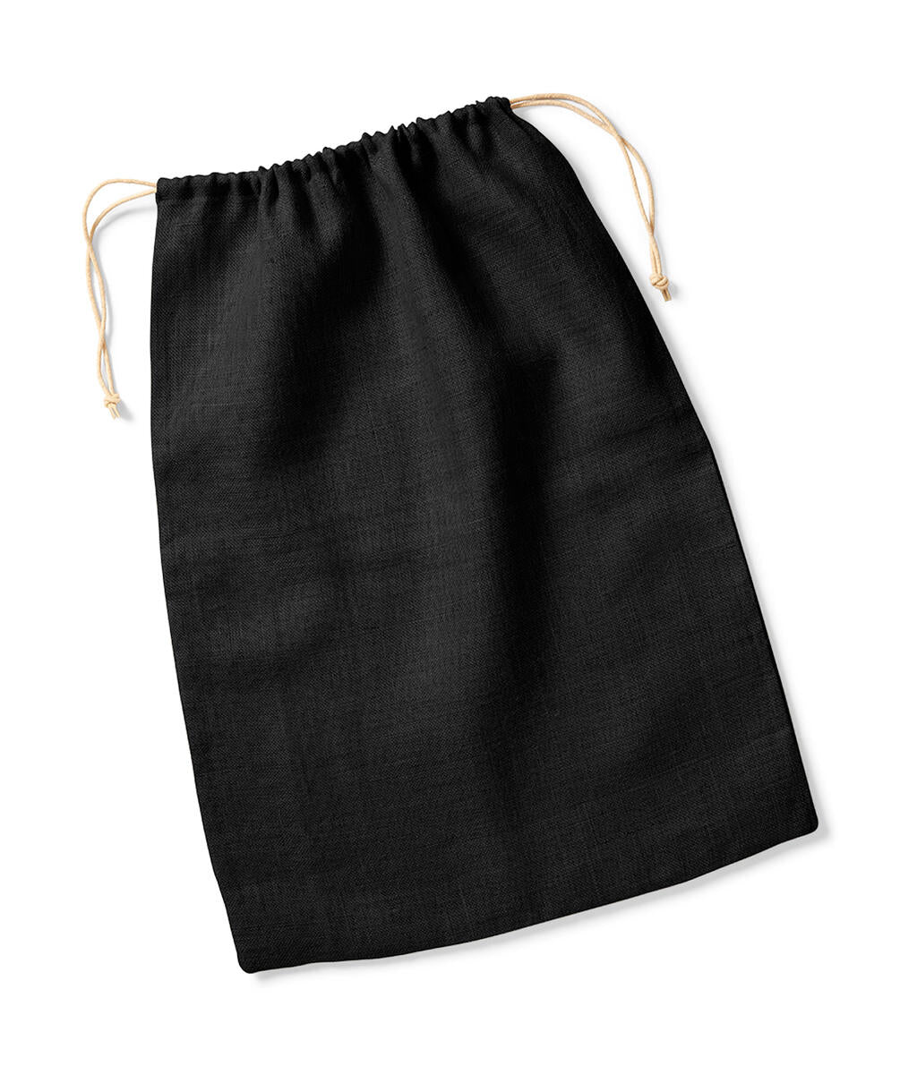 Jute Stuff Bag in Farbe Black/Natural