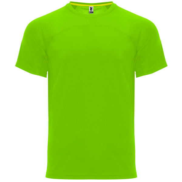 T-Shirt Monaco  in Farbe Lime