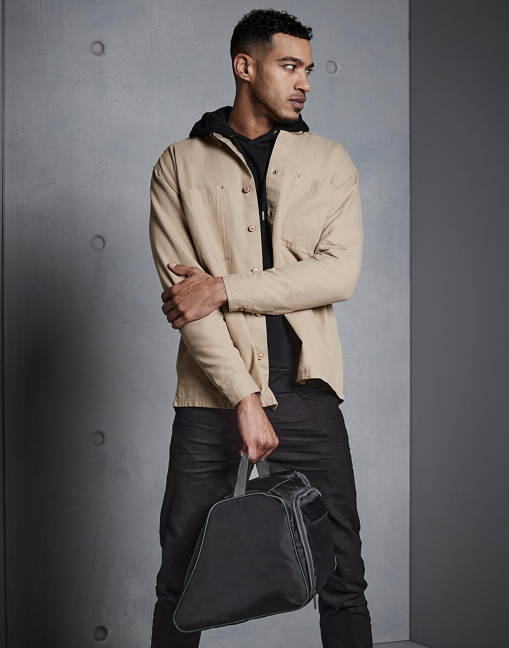  Hiking Boot Bag in Farbe Black/Graphite