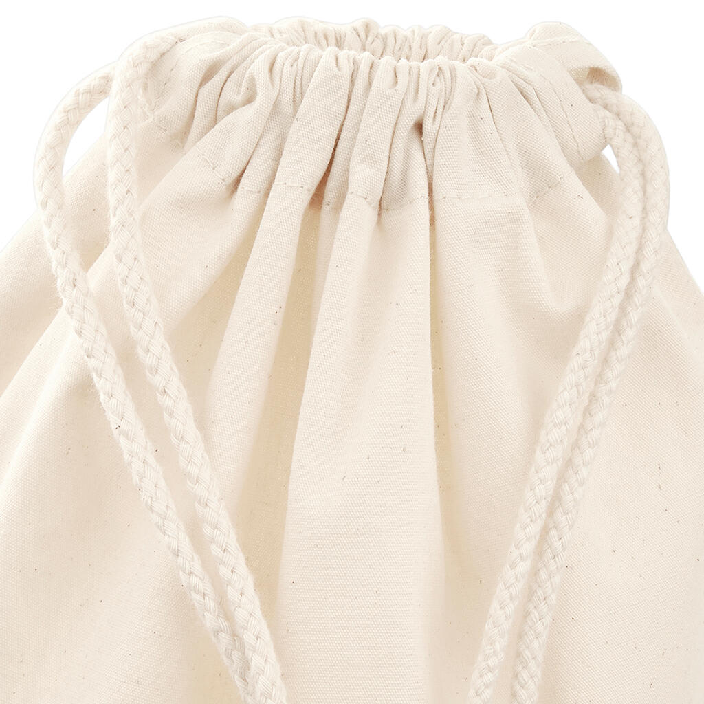 Premium Cotton Stuff Bag in Farbe Natural