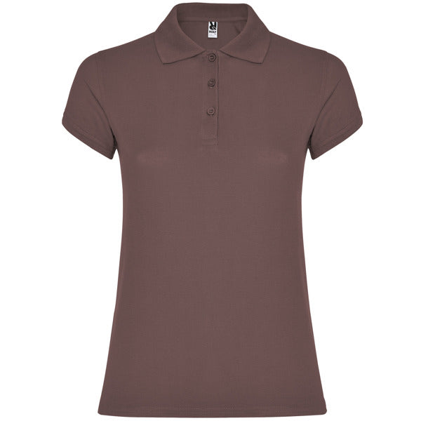 Poloshirt Star Woman  in Farbe Pale Red