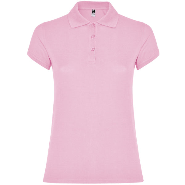 Poloshirt Star Woman  in Farbe Light Pink