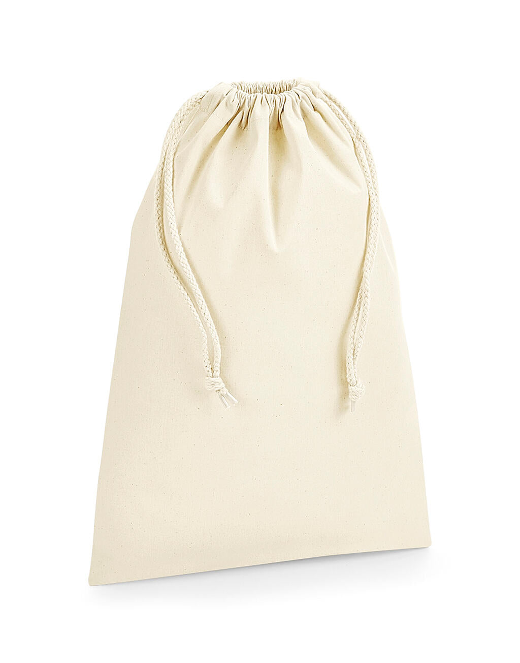  Organic Premium Cotton Stuff Bag in Farbe Natural