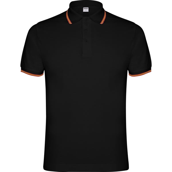 Poloshirt Nation  in Farbe Black