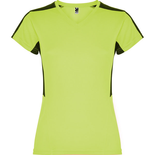 T-Shirt Suzuka  in Farbe Punch Lime/Black