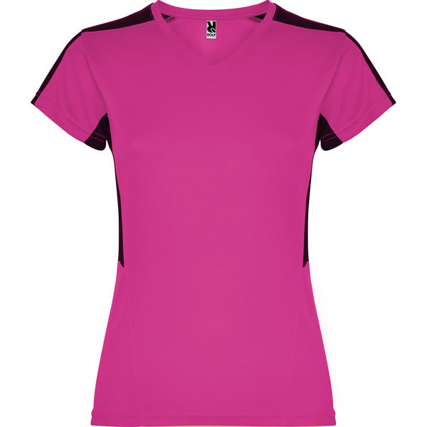 T-Shirt Suzuka  in Farbe Fuchsia/Black