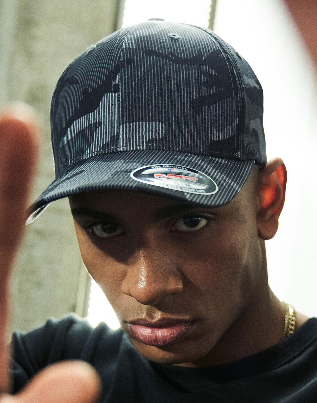 Flexfit Camo Stripe Cap - ShirtStore