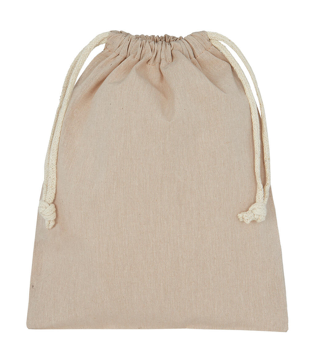 Recycled Cotton/Polyester Stuff Bag in Farbe Natural Heather