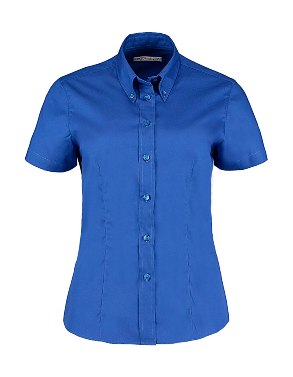  Women's Tailored Fit Premium Oxford Shirt SSL in Farbe Royal