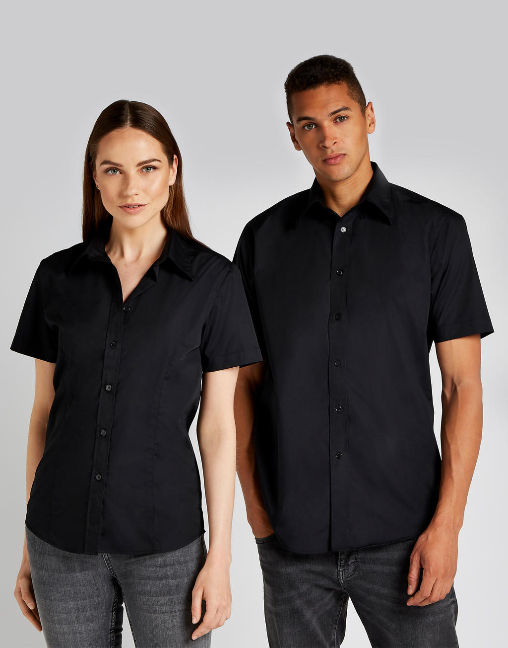  Women's Classic Fit Workforce Shirt in Farbe White