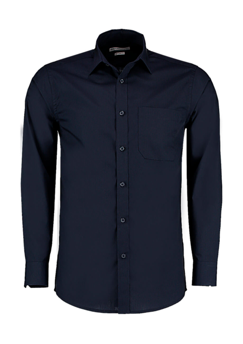 Tailored Fit Poplin Shirt in Farbe Dark Navy