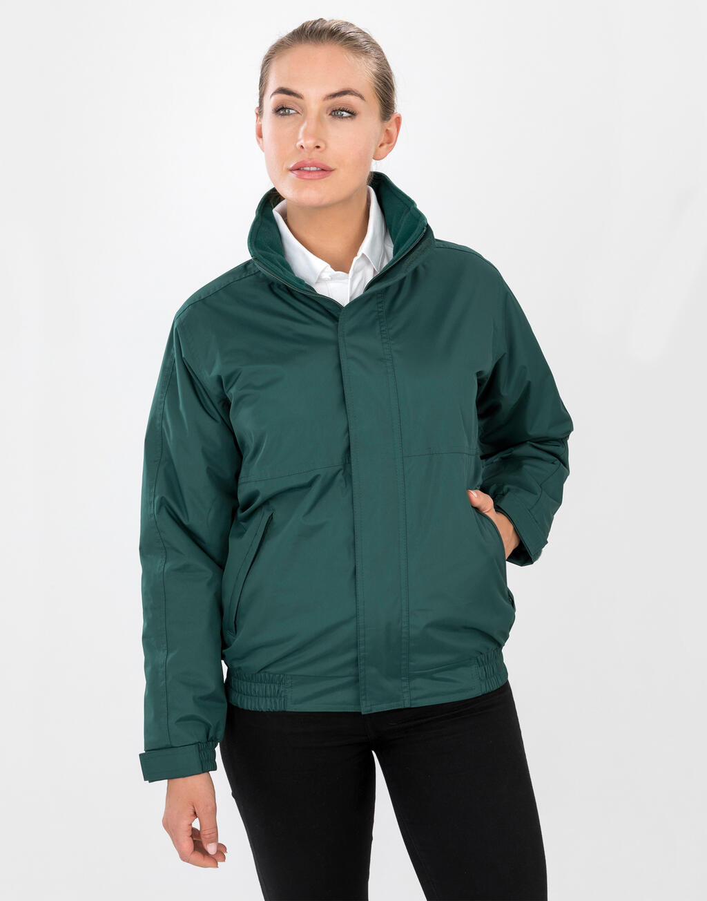  Ladies' Channel Jacket in Farbe Black