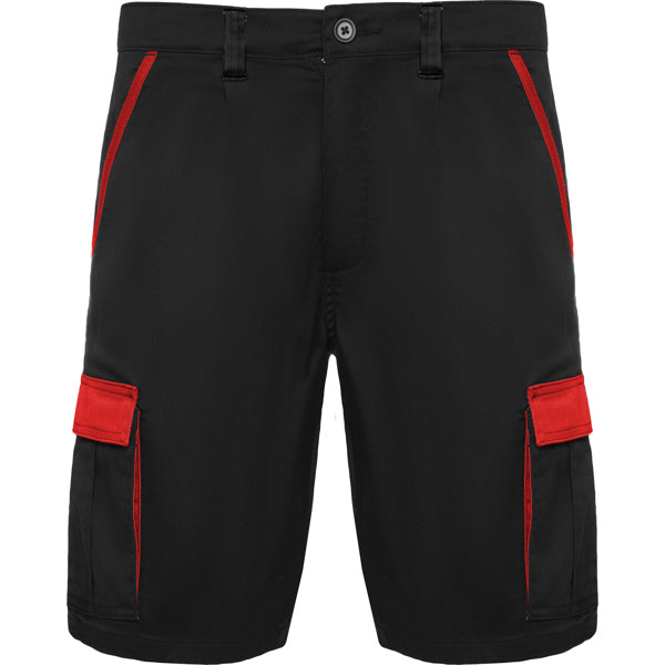 Bermuda-Shorts Tahoe in Farbe Black/Red
