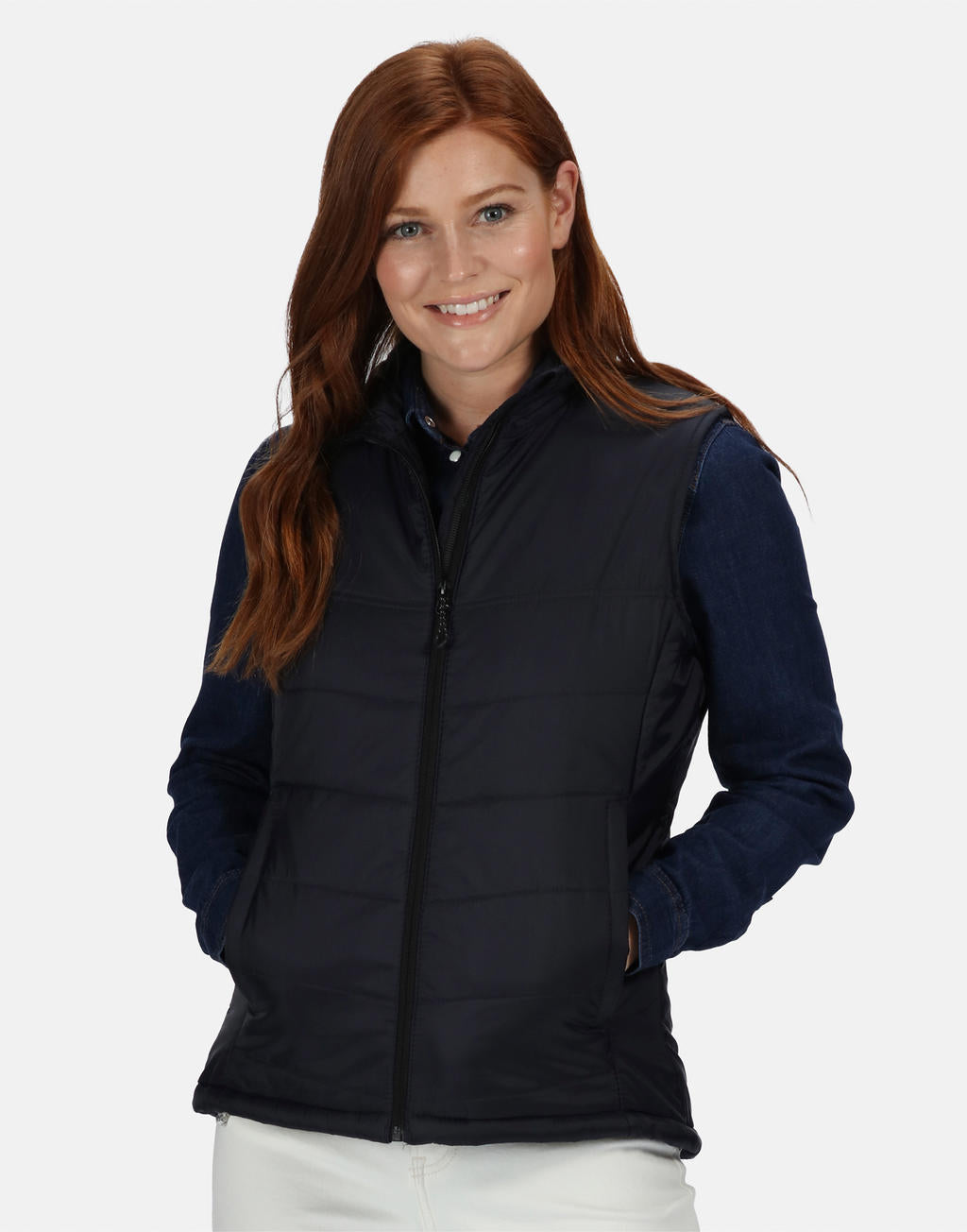  Women's Stage II Bodywarmer in Farbe Black
