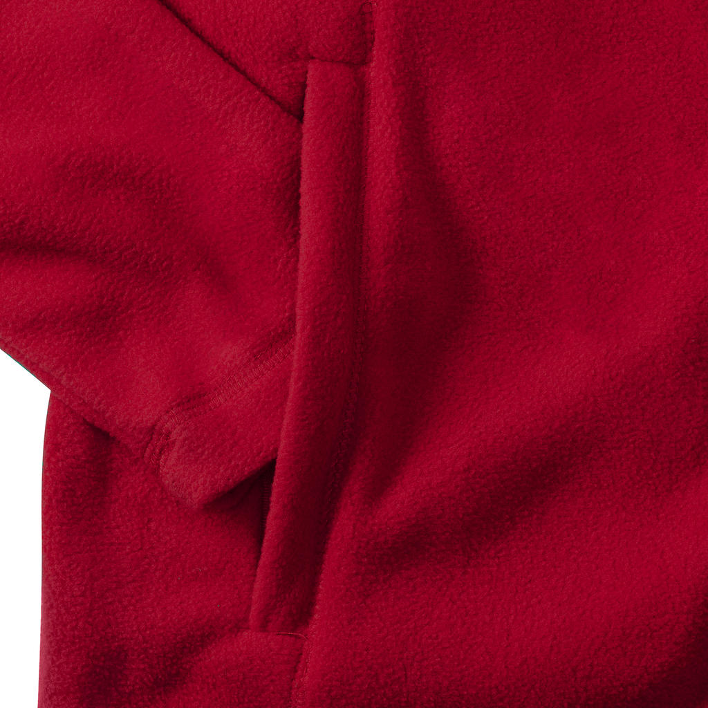  Men's Full Zip Microfleece in Farbe Black
