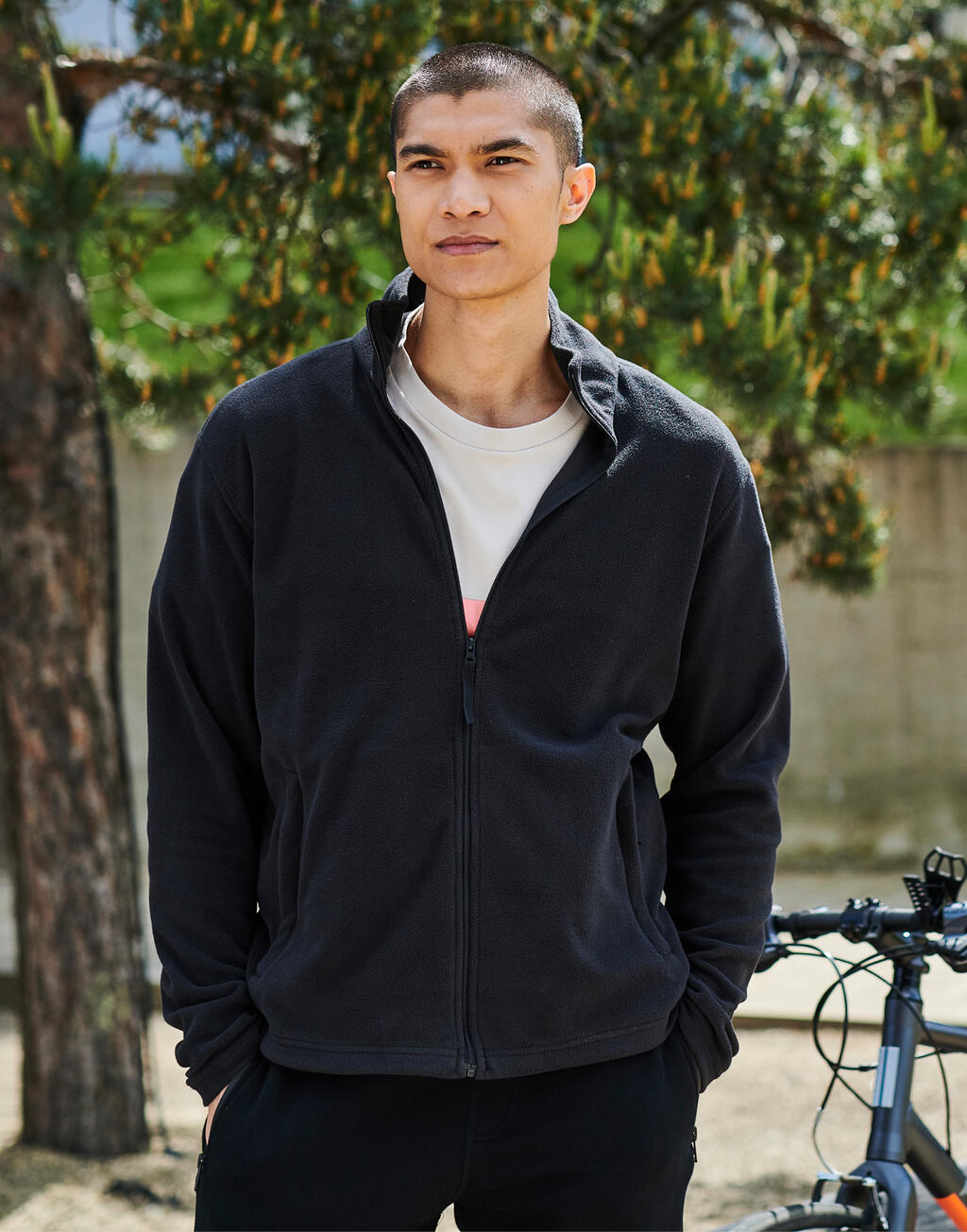  Classic Microfleece in Farbe Black