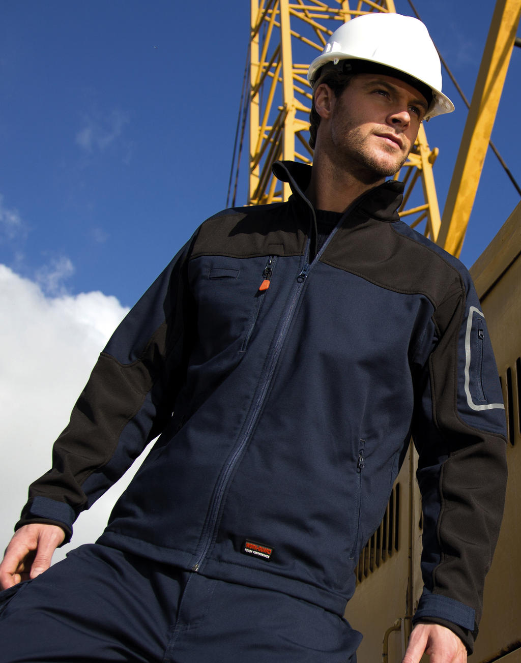  Work-Guard Sabre Stretch Jacket in Farbe Black