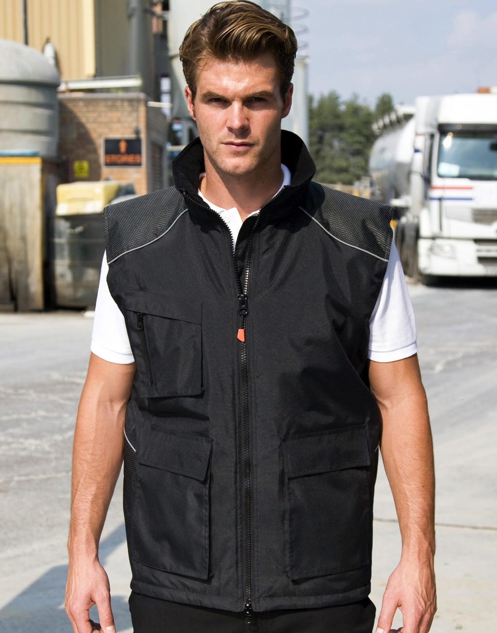  Work-Guard Vostex Bodywarmer in Farbe Black