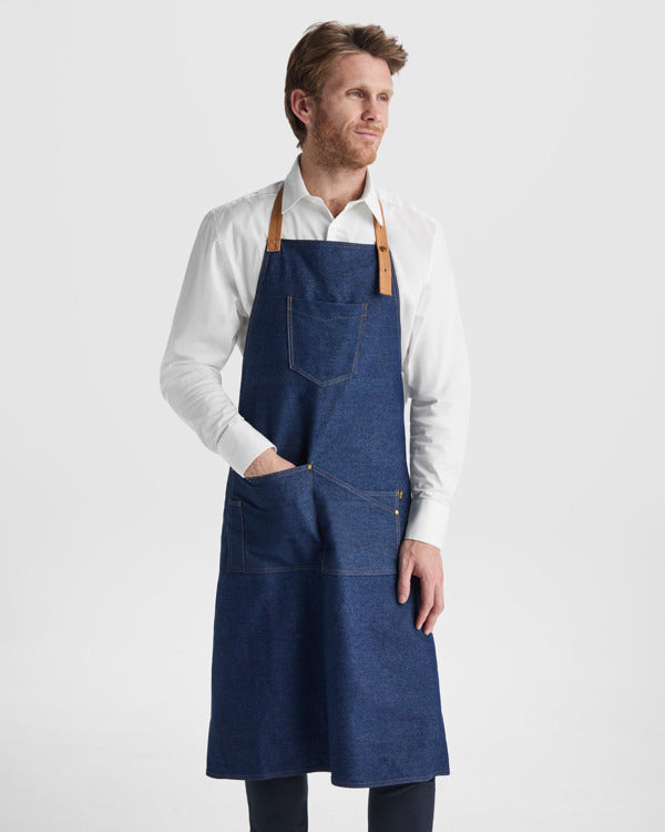 Schürze Batali Jeans in Farbe Blue Jeans