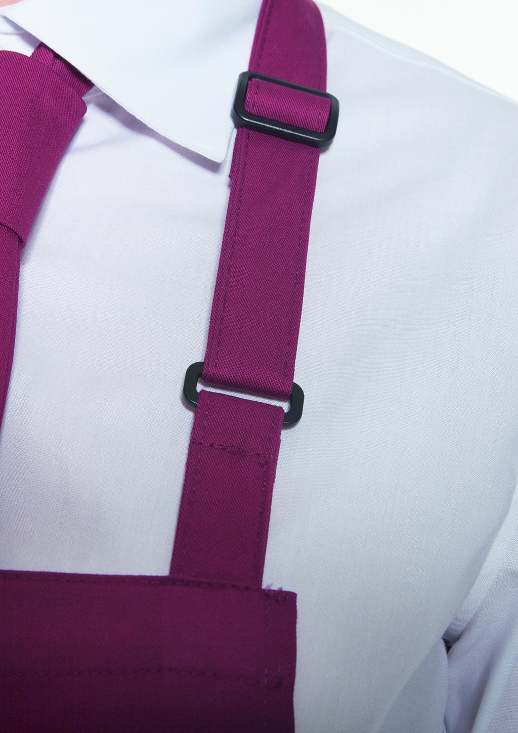  Bib Apron Basic in Farbe White