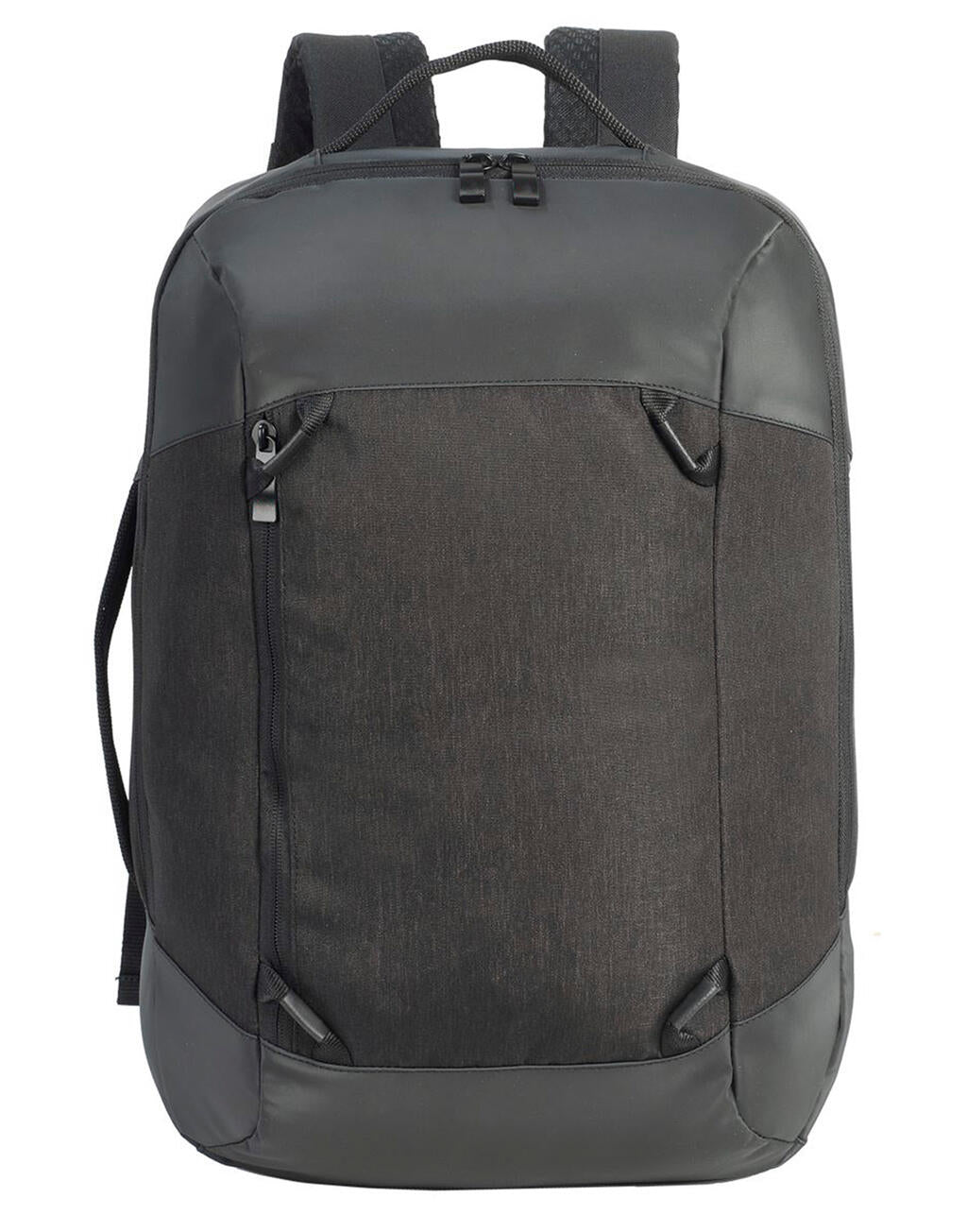 Luxembourg Vital Laptop Backpack in Farbe Black Melange