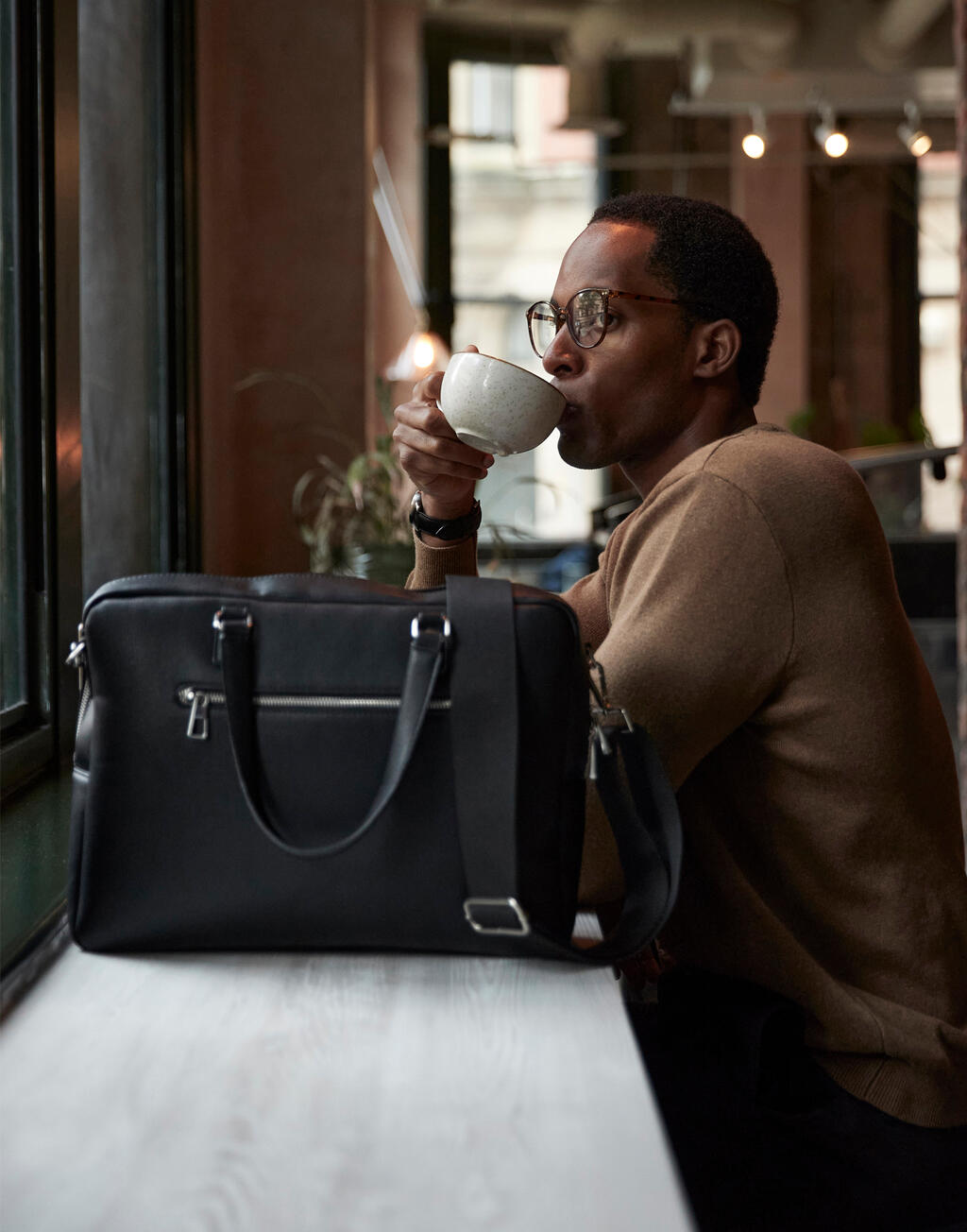 Tailored Luxe Briefcase - ShirtStore