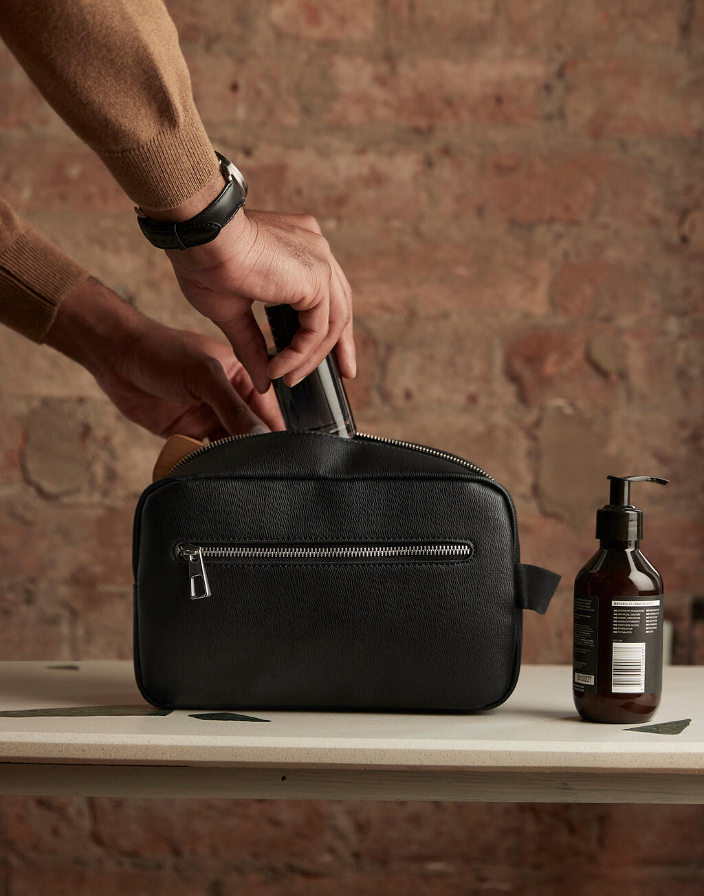 Tailored Luxe Wash Bag - ShirtStore