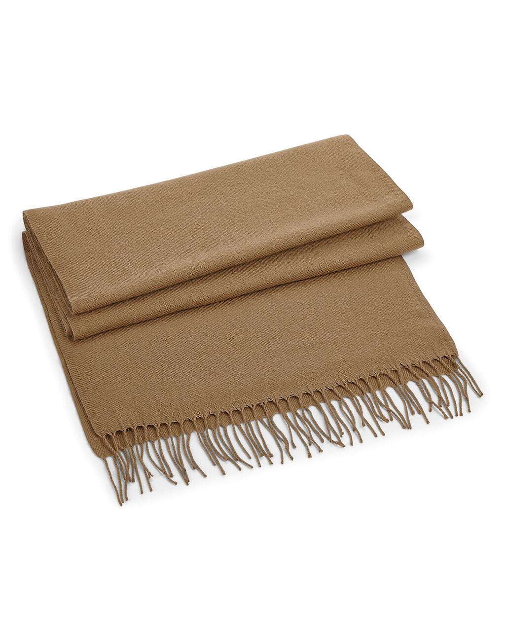  Classic Woven Scarf in Farbe Biscuit
