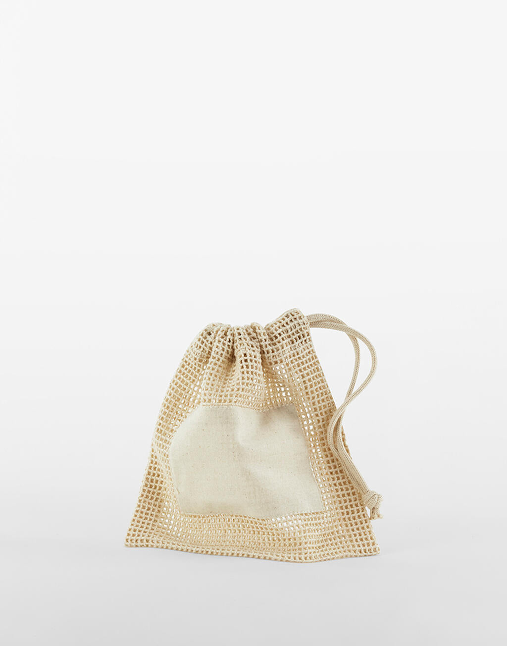 Organic Cotton Mesh Sacks in Farbe Natural