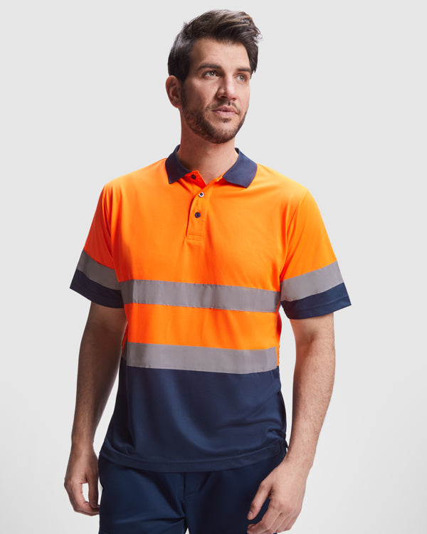 Hochsichtbares Poloshirt Polaris  in Farbe Fluor Yellow