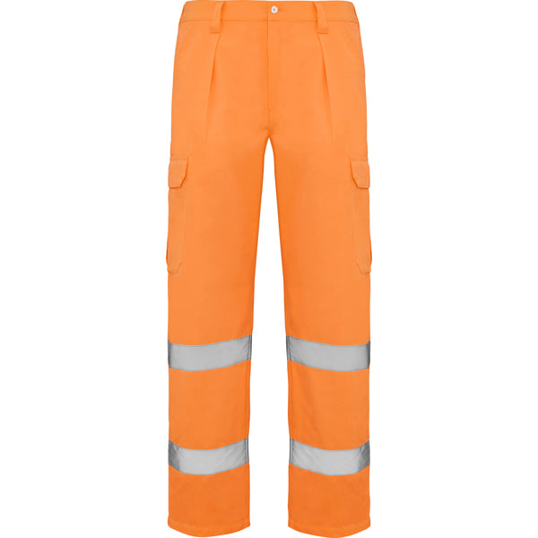 Hochsichtbare Hosen Alfa  in Farbe Fluor Orange