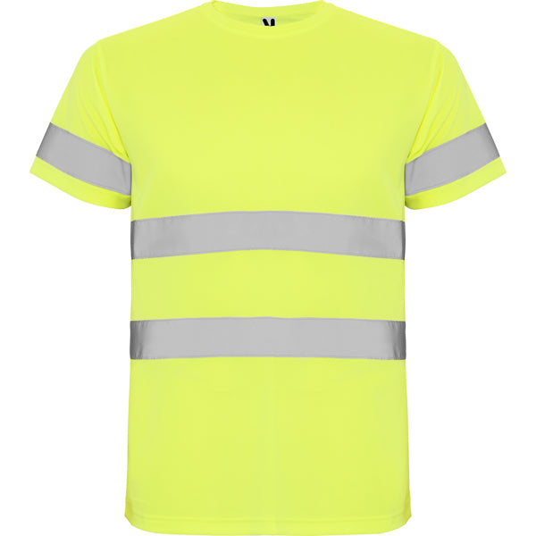Hochsichtbares T-Shirt Delta  in Farbe Fluor Yellow