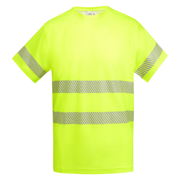 Hochsichtbares T-Shirt Tauri  in Farbe Fluor Yellow