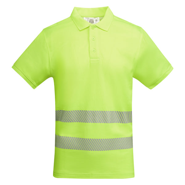 Hochsichtbares Poloshirt Atrio  in Farbe Fluor Yellow