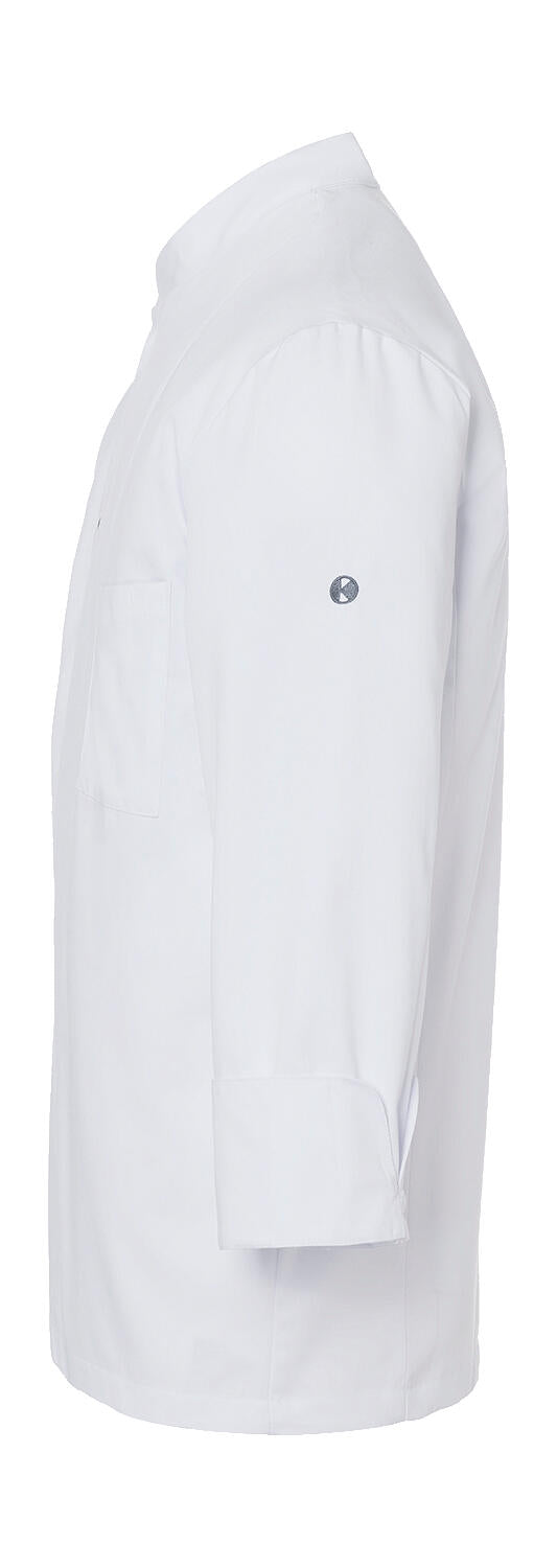  Chef Jacket Lars Long Sleeve in Farbe White