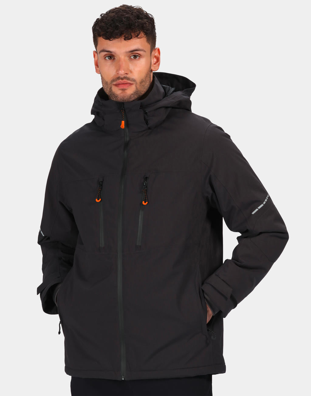  Marauder III Insulated Jacket in Farbe Grey/Black
