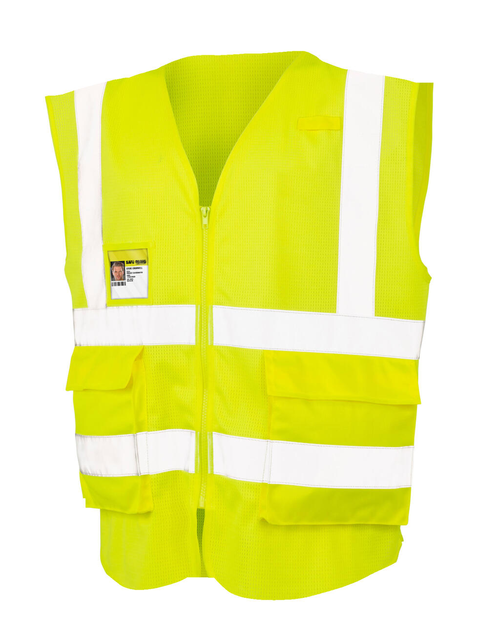  Executive Cool Mesh Safety Vest in Farbe Fluorescent Yellow