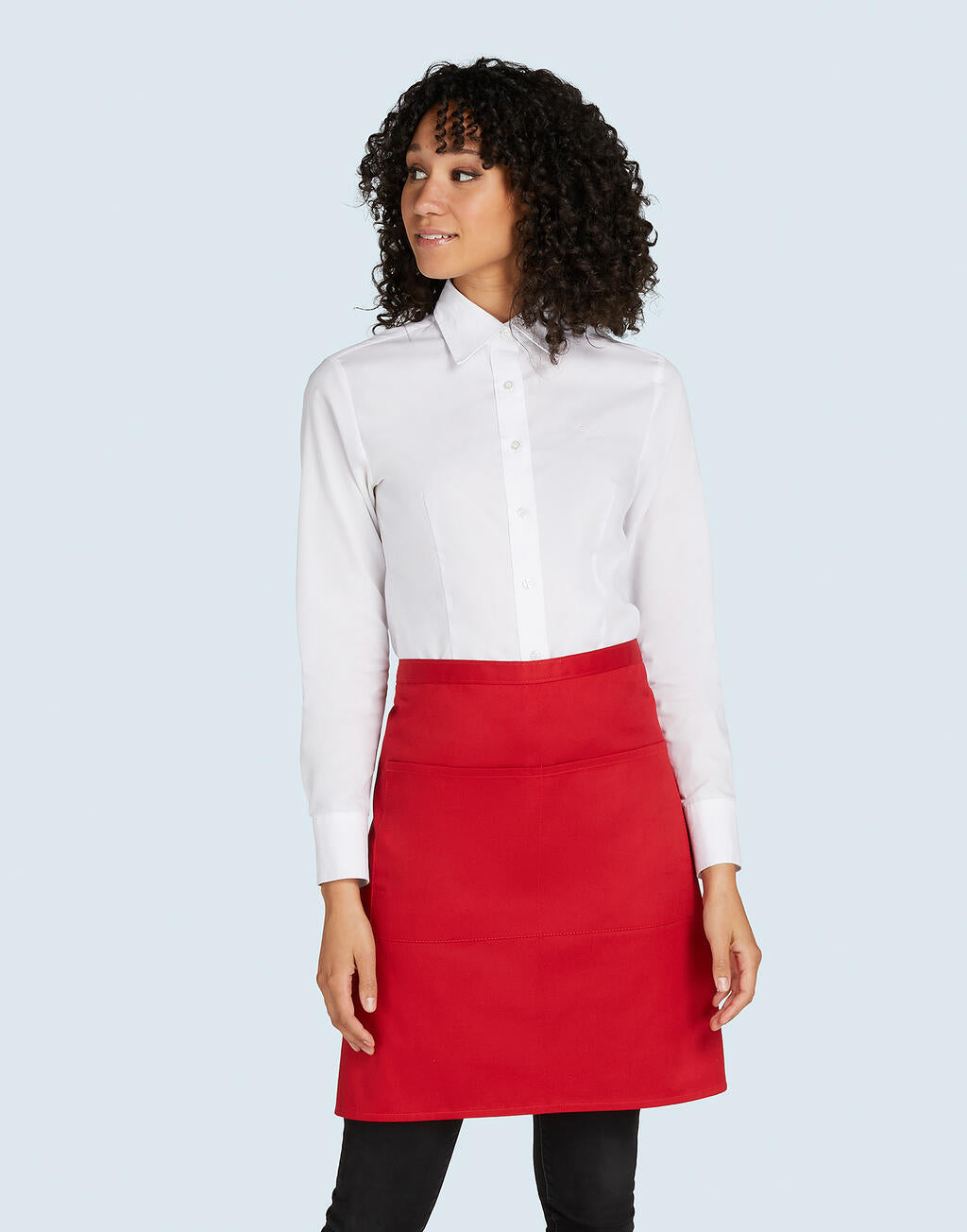 BRUSSELS - Short Bistro Apron with Pocket - ShirtStore
