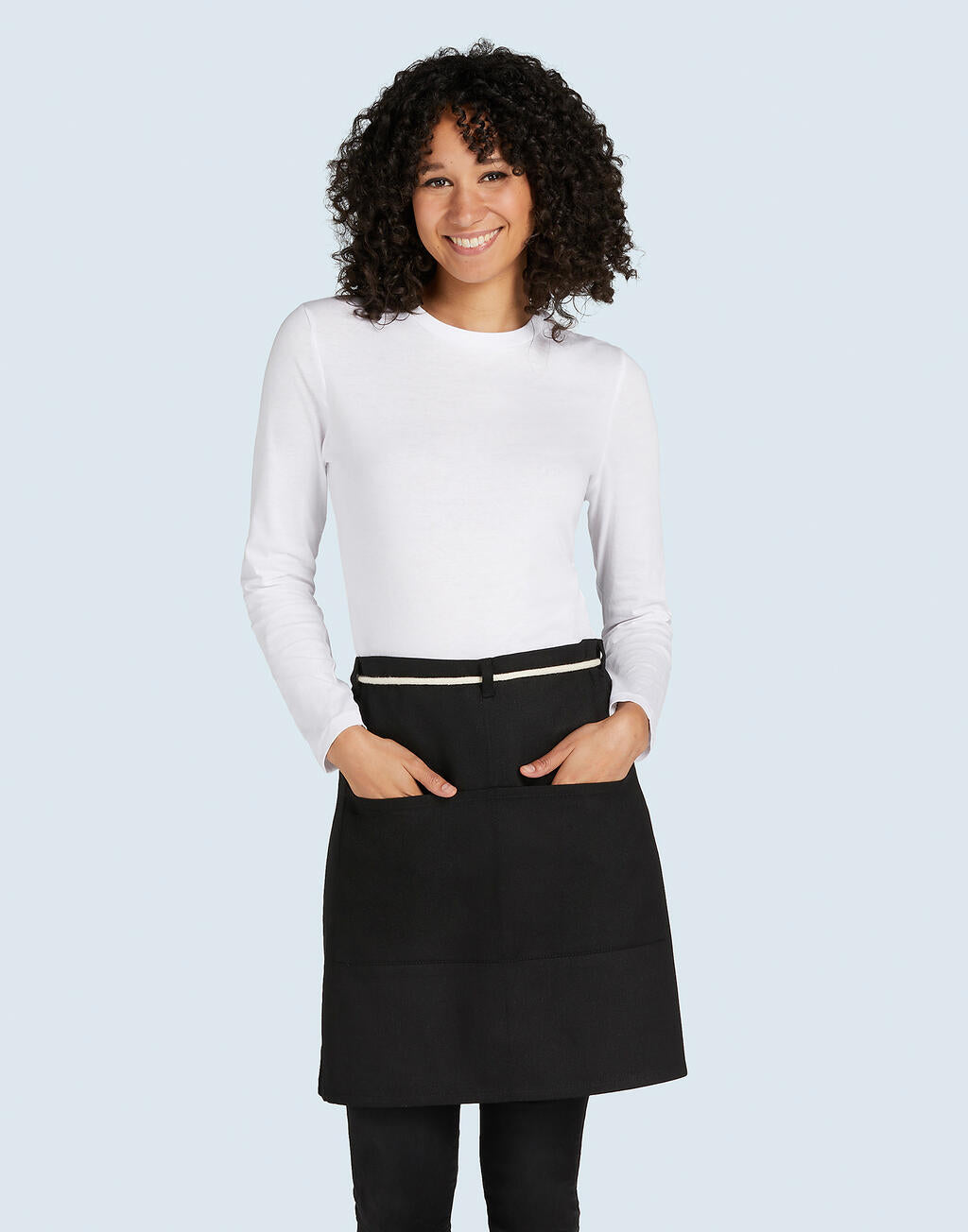 CORSICA - Cord Bistro Apron with Pocket - ShirtStore