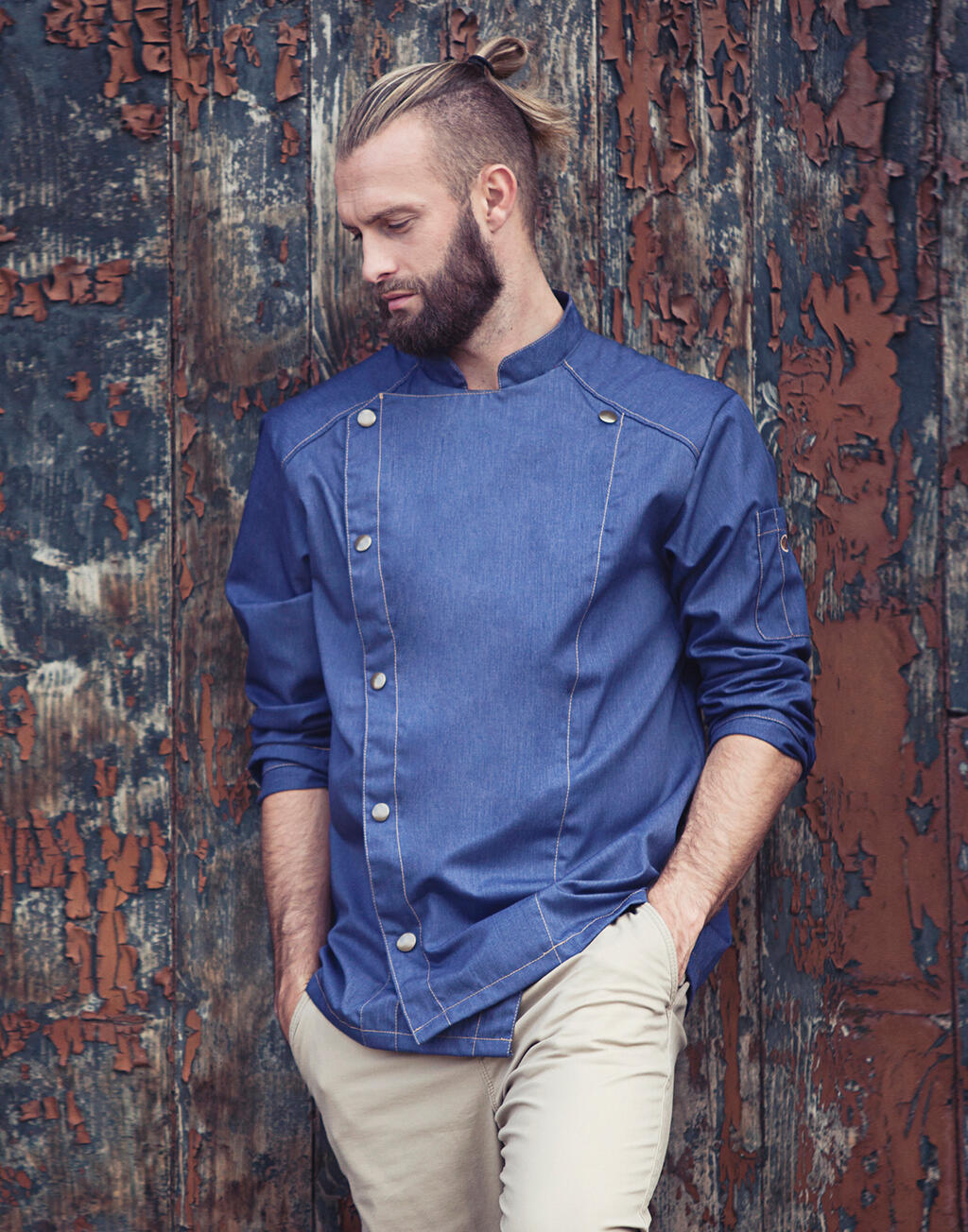 Kochjacke Jeans-Style - ShirtStore