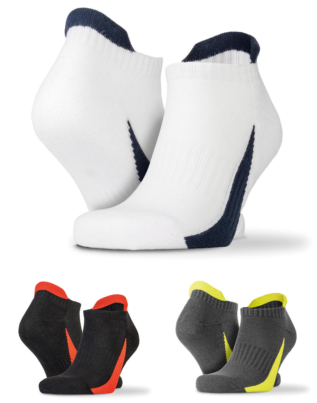  3-Pack Sneaker Socks in Farbe White/Navy